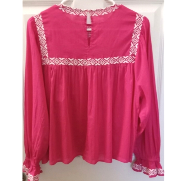 New Zara Blouse Size L - Picture 2 of 4